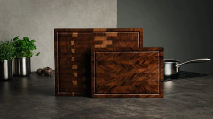 Solid Walnut Cutting Board - PFAS Free 4