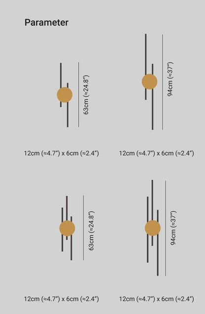 Modern Industrial LED Wall Light - LumoGlow