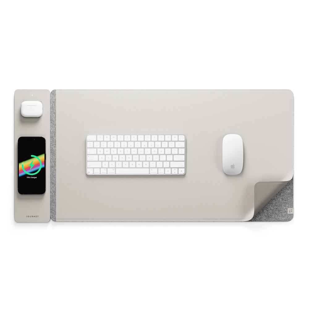Wireless Rechargeable Desk Mat - ChargePad Flex
