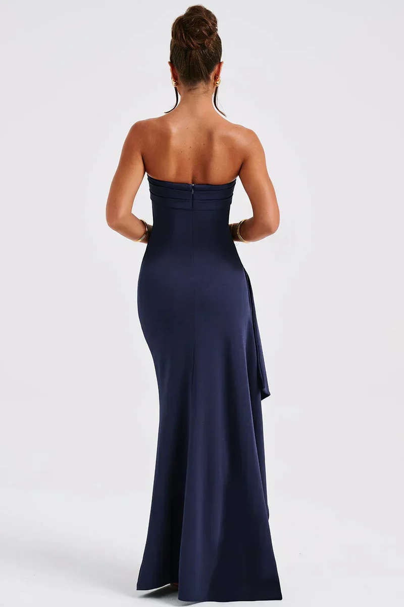 Abendkleid Mit Hohem Schlitz - Anna