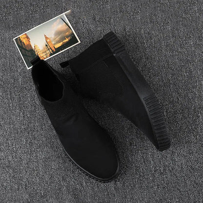 Men's canvas high-top sneakers – Lennard Autumn Edition