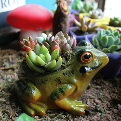 Cute Breathing Plant Pot - FroggyPot
