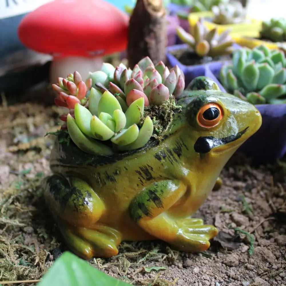 Cute Breathing Plant Pot - FroggyPot