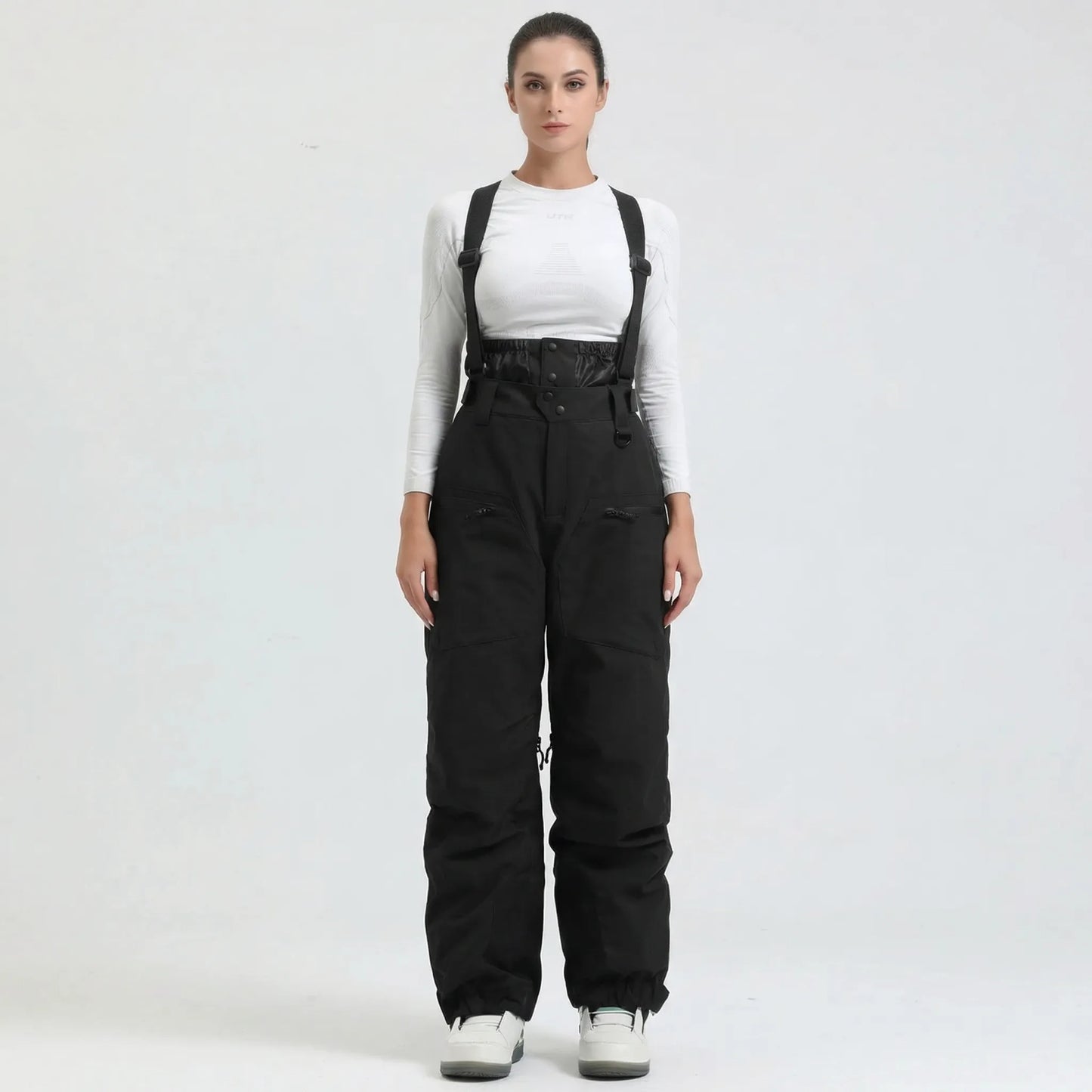 Adjustable Strap Snow Trousers - Rosemarie