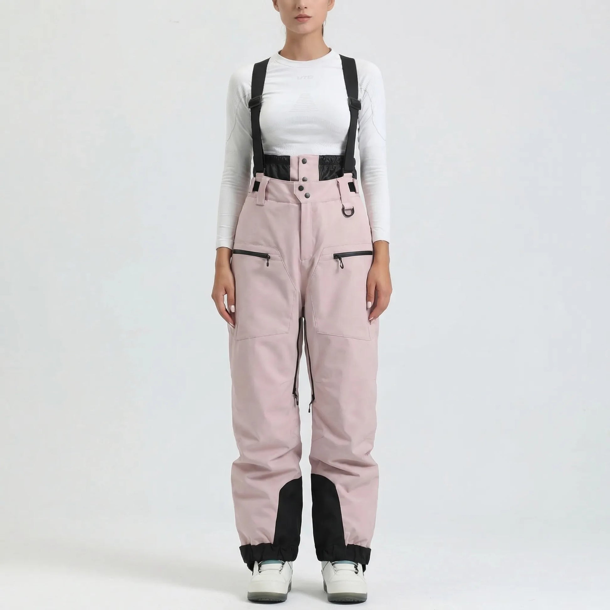 Adjustable Strap Snow Trousers - Rosemarie