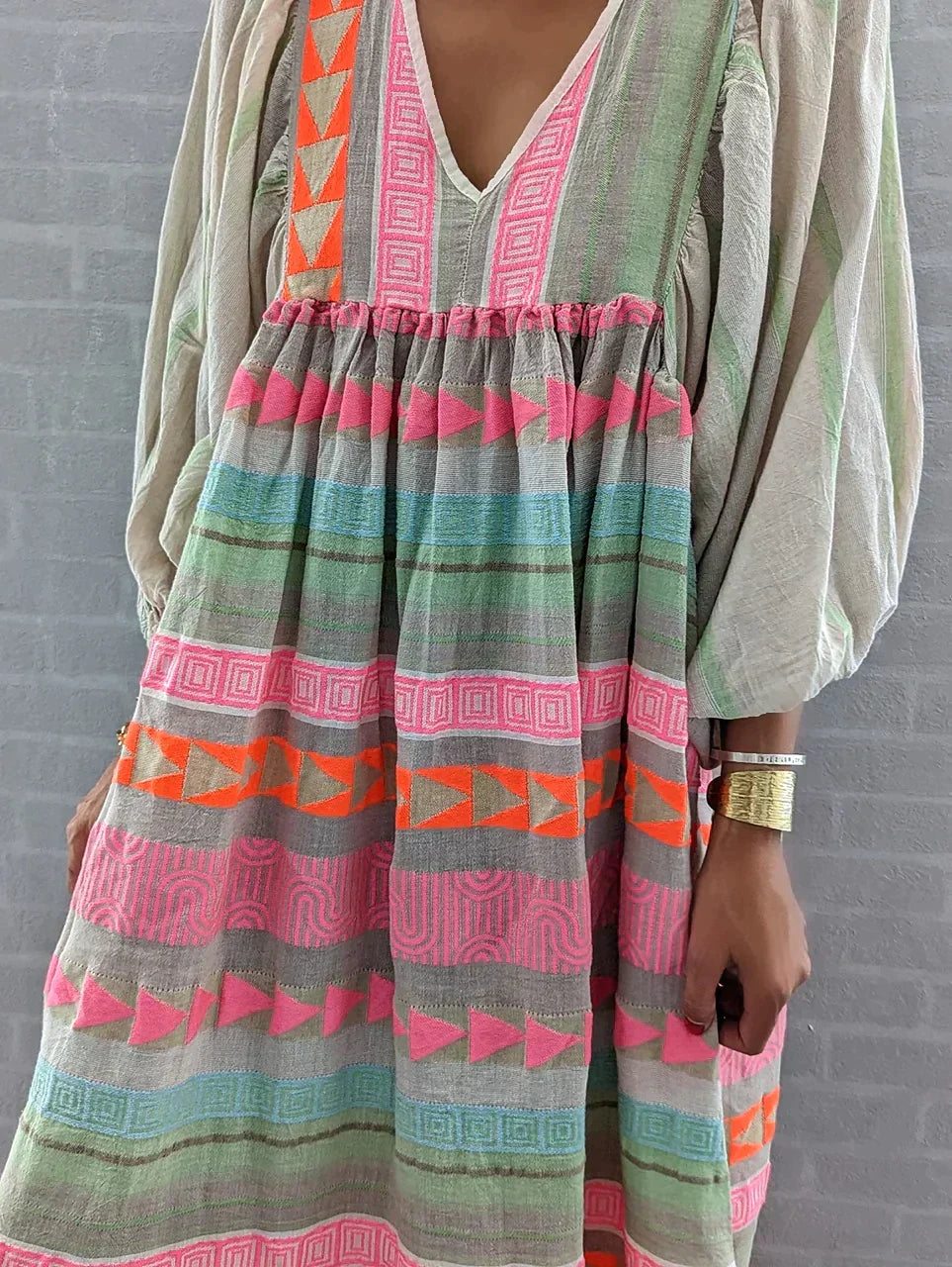 Summer maxi dress with gradient – Solenne