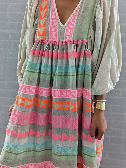 Summer maxi dress with gradient – Solenne