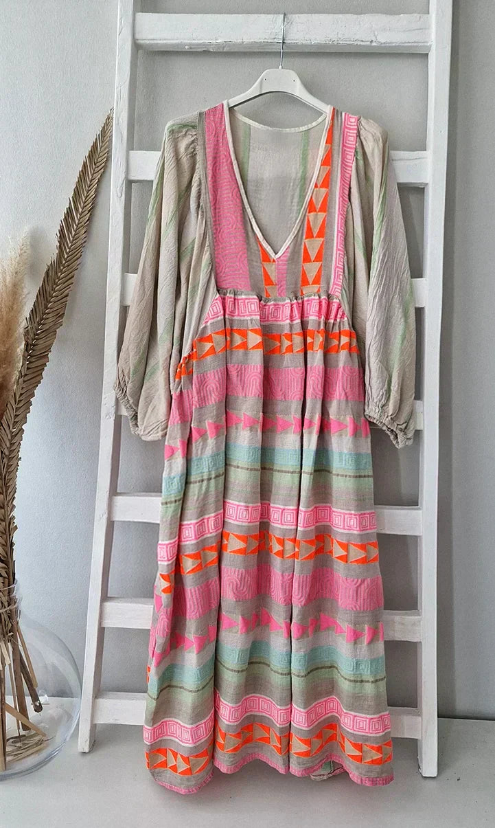 Summer maxi dress with gradient – Solenne