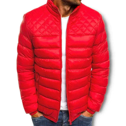Lightweight men's winter jacket with a sporty cut – Boaz