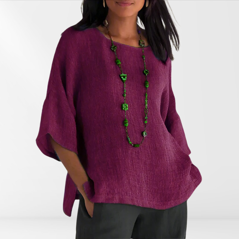 Autumn long-sleeved women's shirt – Mae
