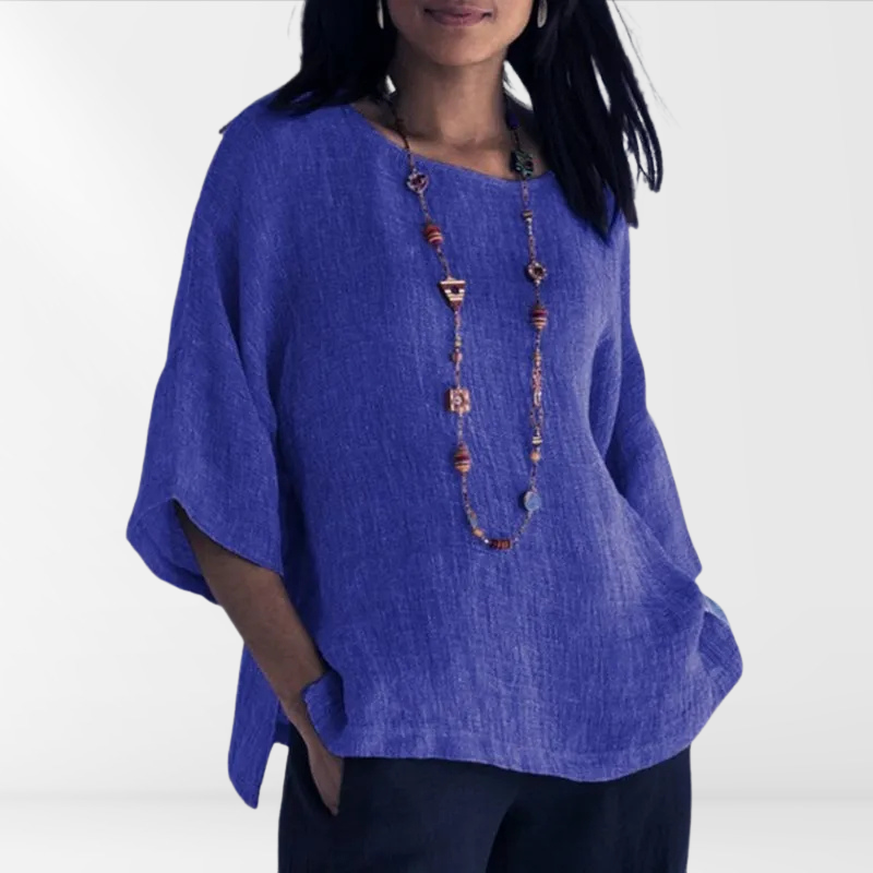 Autumn long-sleeved women's shirt – Mae
