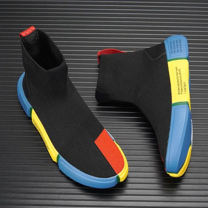 Light men's sneakers in sock style – Maverick