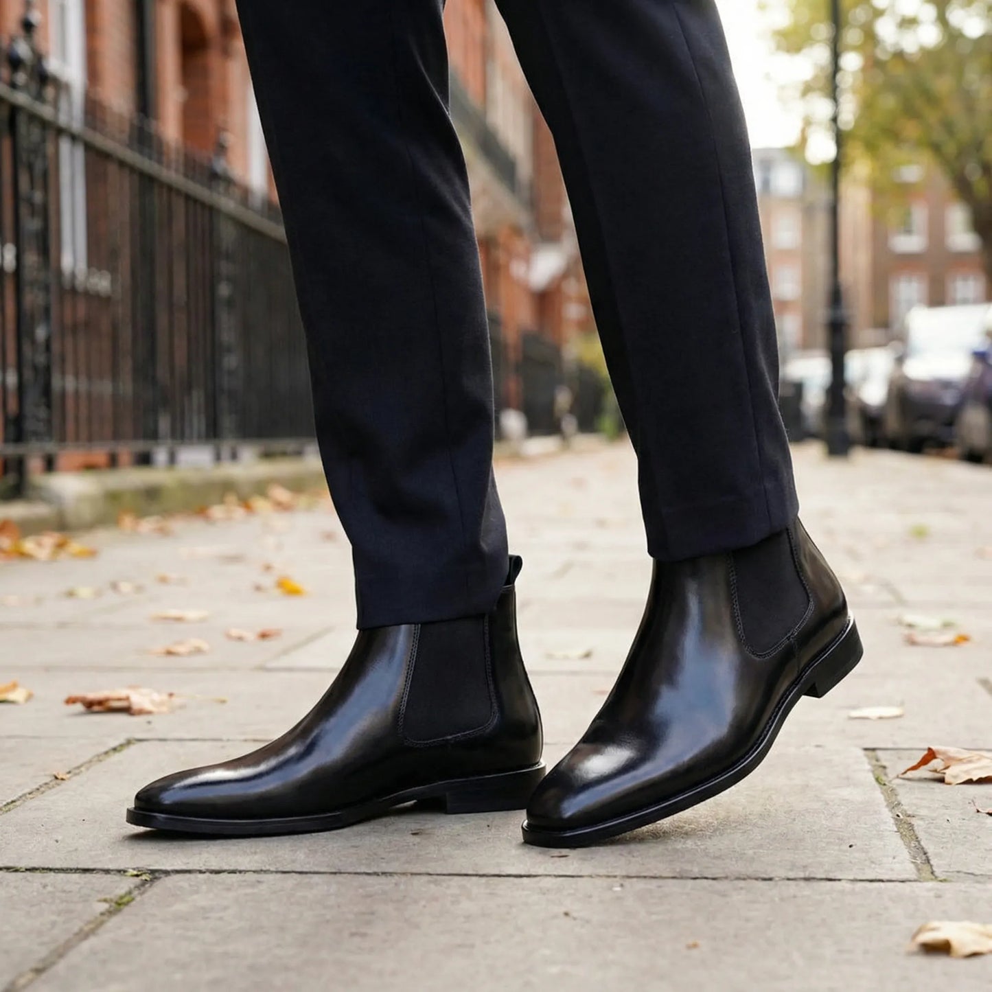 Ankle-High Slip-On Boot - Domenik