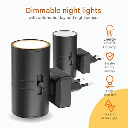 Dimmable Night Light with Sensor - LumenGuard