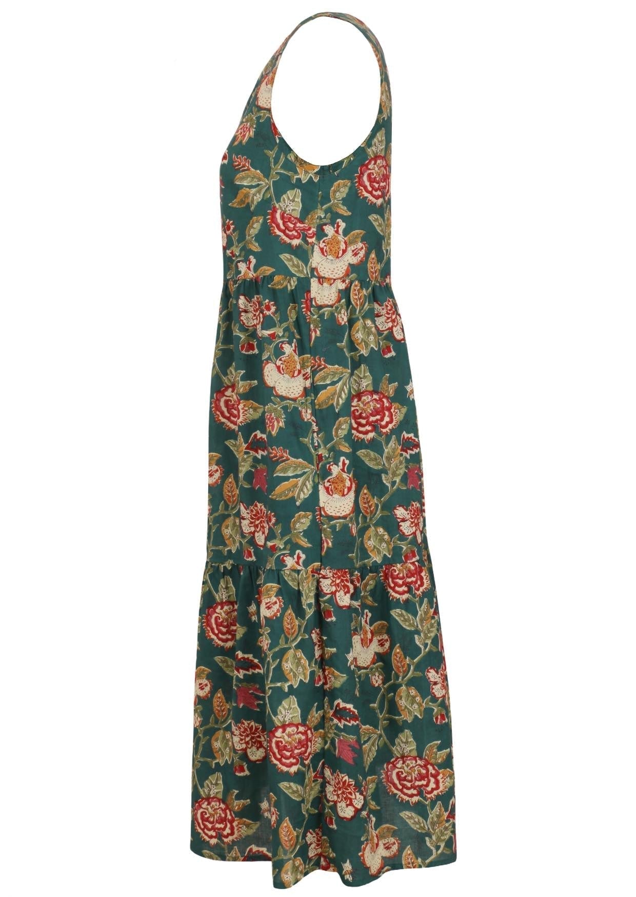 Ärmelloses Midilanges Kleid - Larissa