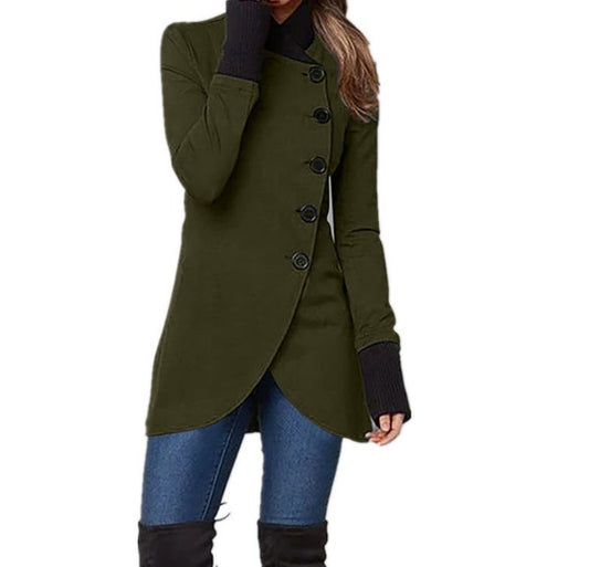 Ladies' Intermediate Jacket with Asymmetric Closure – Isabella