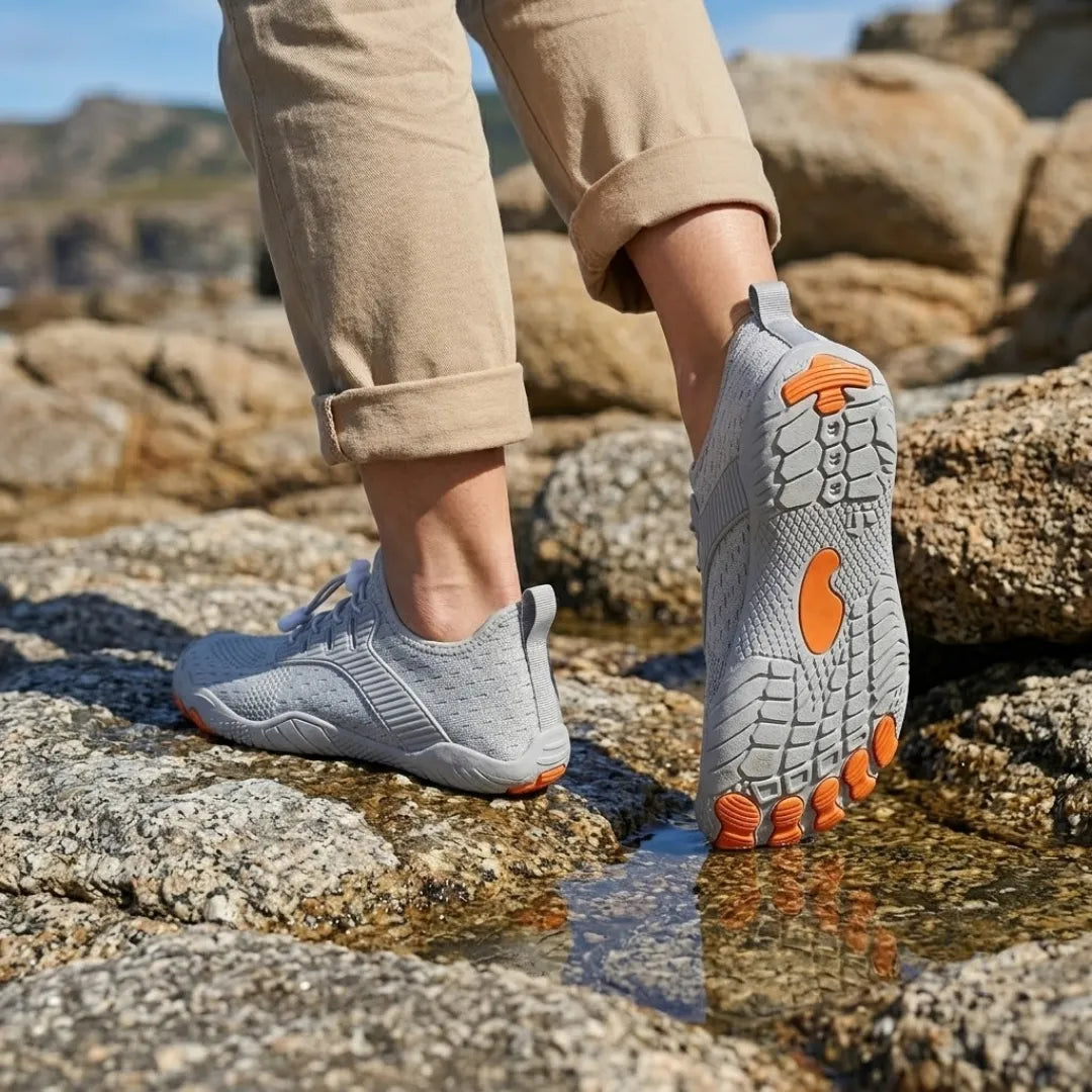 Women's Wide Toe Box Barefoot Sneakers with Flexible Sole 11