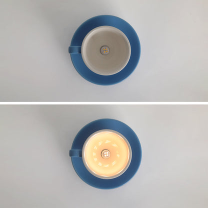 Coloured Ceramic Chandelier in Morandi Style - Viora