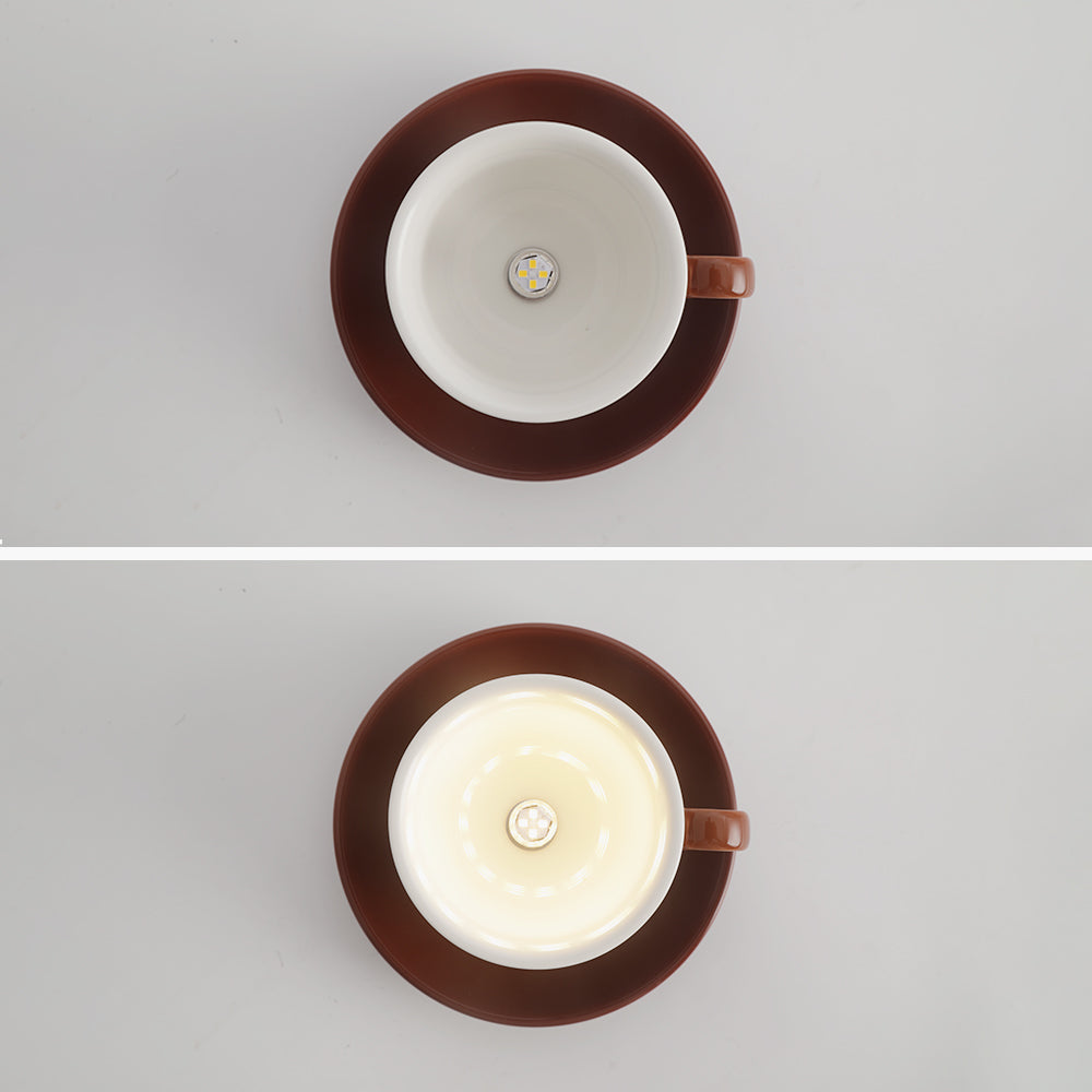 CeramiLux Morandi Coffee Cup Ceiling Light – CeramiLux