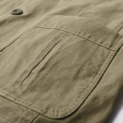 Men's autumn jacket in vintage and military style – Viktor