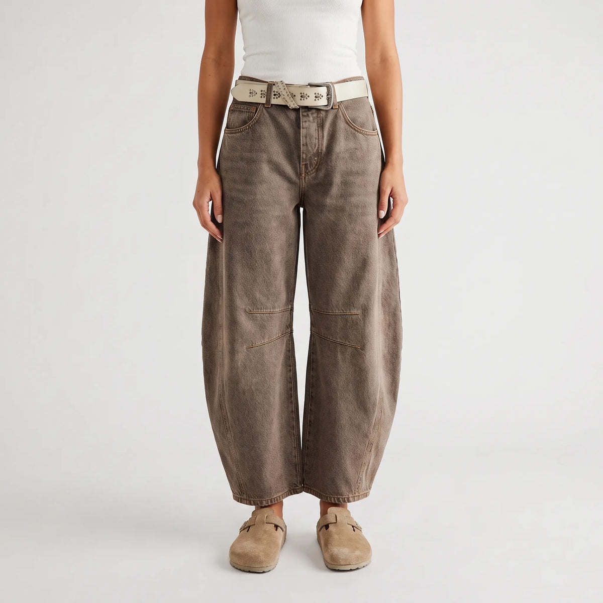 Barrel Jeans Damen -  Juanita