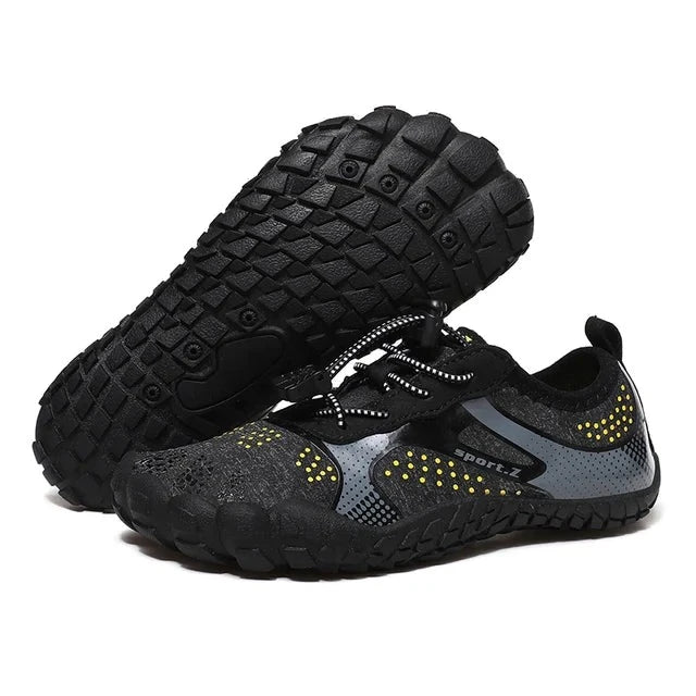 Children's beach shoes with a firm sole & secure fit – WaveTrek