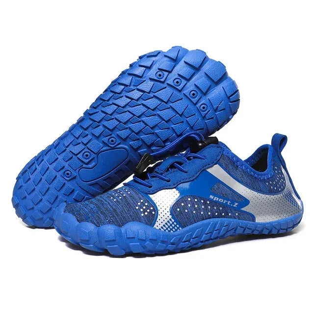 Children's beach shoes with a firm sole & secure fit – WaveTrek