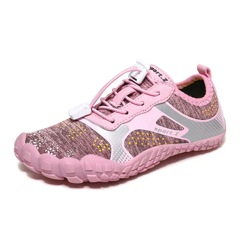 Children's beach shoes with a firm sole & secure fit – WaveTrek