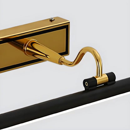 Luxury Black-Gold Mirror Lamp – LumoGold