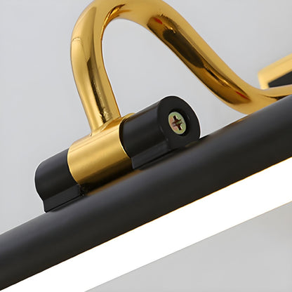 Luxury Black-Gold Mirror Lamp – LumoGold