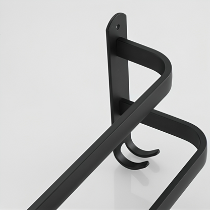 Towel Holder with Hooks - DrySpace