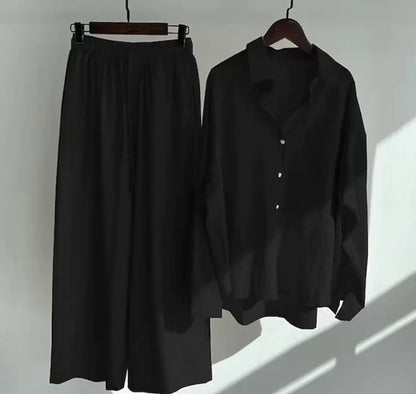 Lightweight two-piece summer set made of linen – Geneve