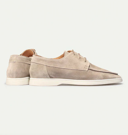 Luxury Leather Lace-up Loafers for Men - Diederik