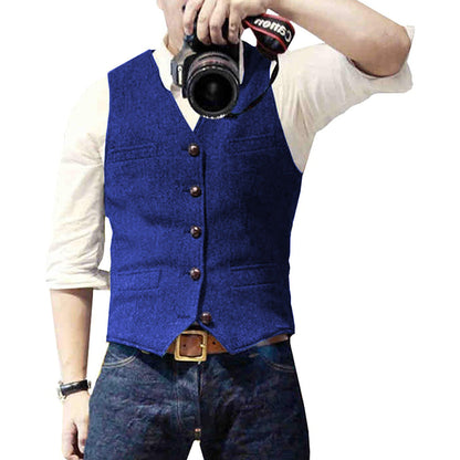 Stylish Denim Gilet for Men - Mason