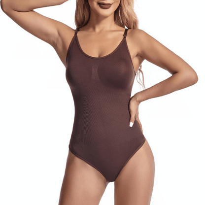 Seamless shaping thong bodysuit – Aveline