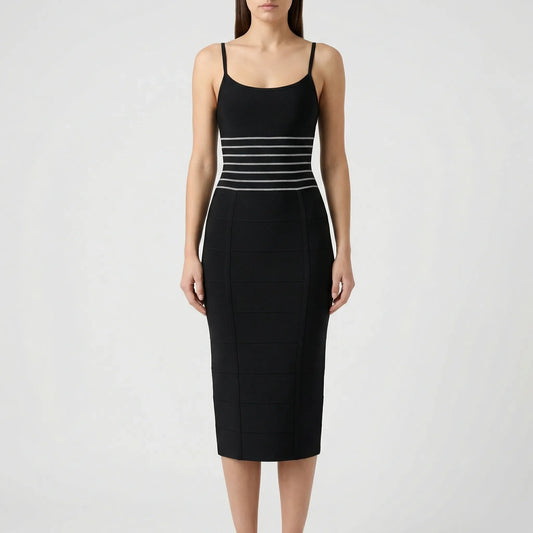 Bodycon Midi Dress - Jella