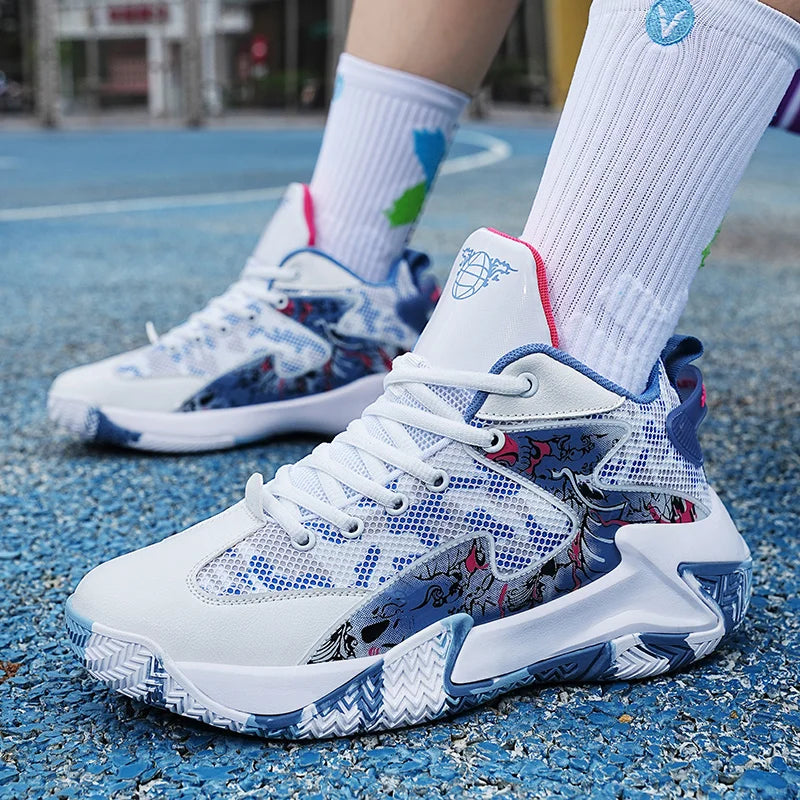 Bold Graphic Court Trainer - Seth