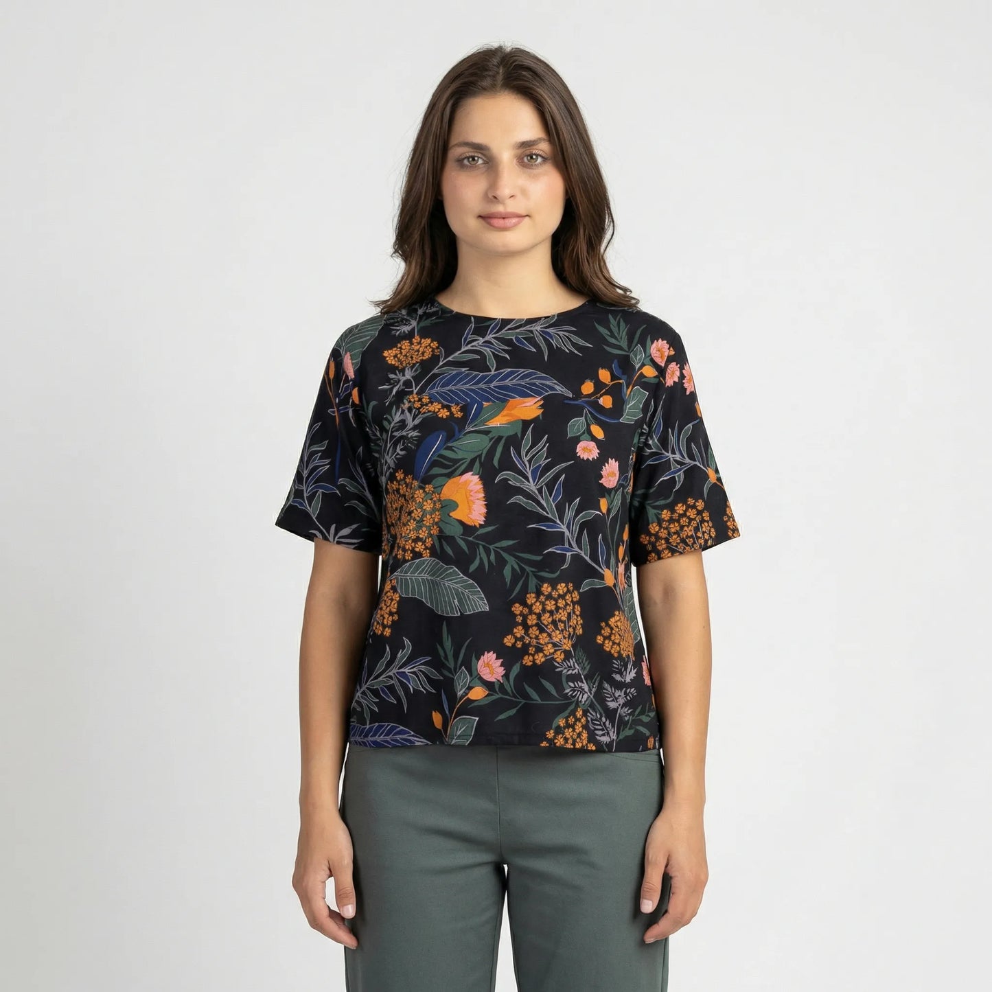 Botanical Print Shirt - Josy