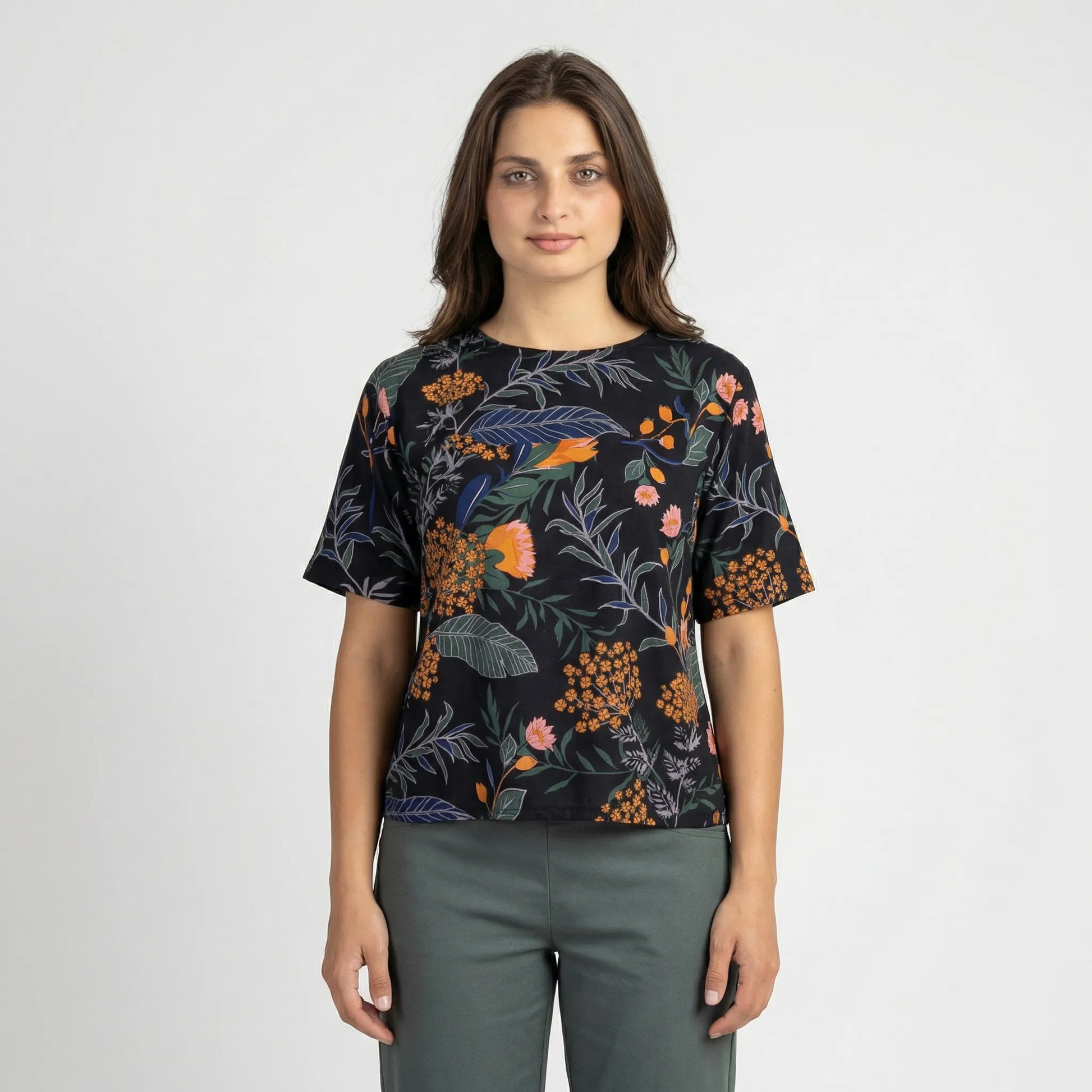 Botanical Print Shirt - Josy