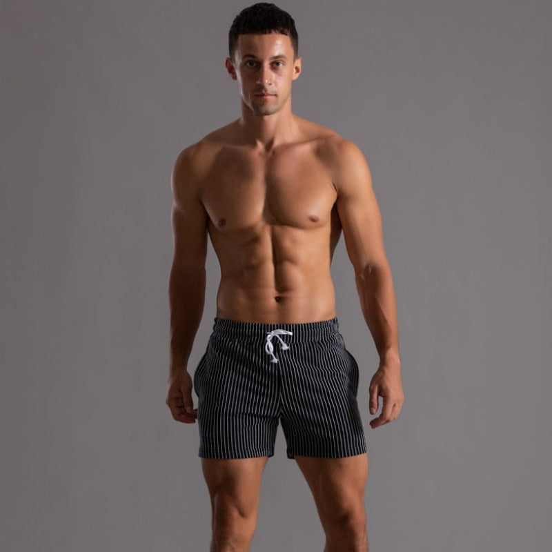 Quick-drying & Stylish Men's Swim Shorts made from Ripstop Polyester – Niko