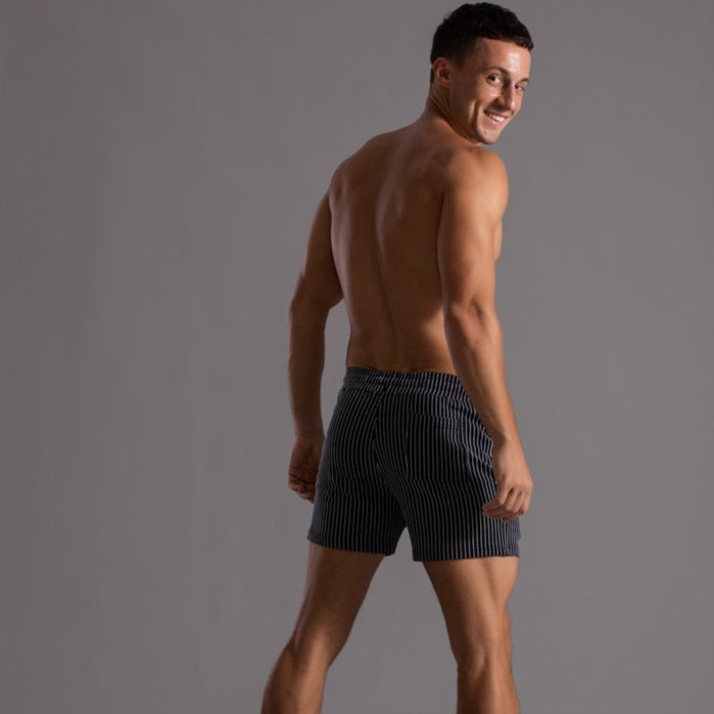 Quick-drying & Stylish Men's Swim Shorts made from Ripstop Polyester – Niko