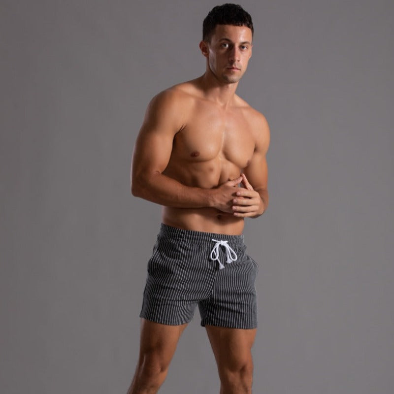 Quick-drying & Stylish Men's Swim Shorts made from Ripstop Polyester – Niko