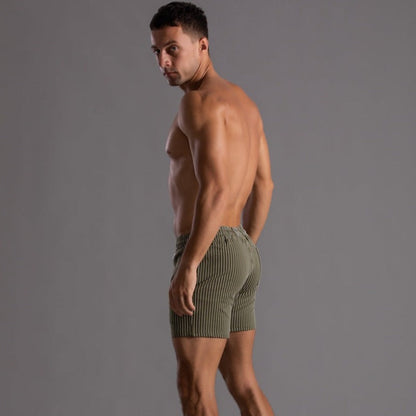 Quick-drying & Stylish Men's Swim Shorts made from Ripstop Polyester – Niko
