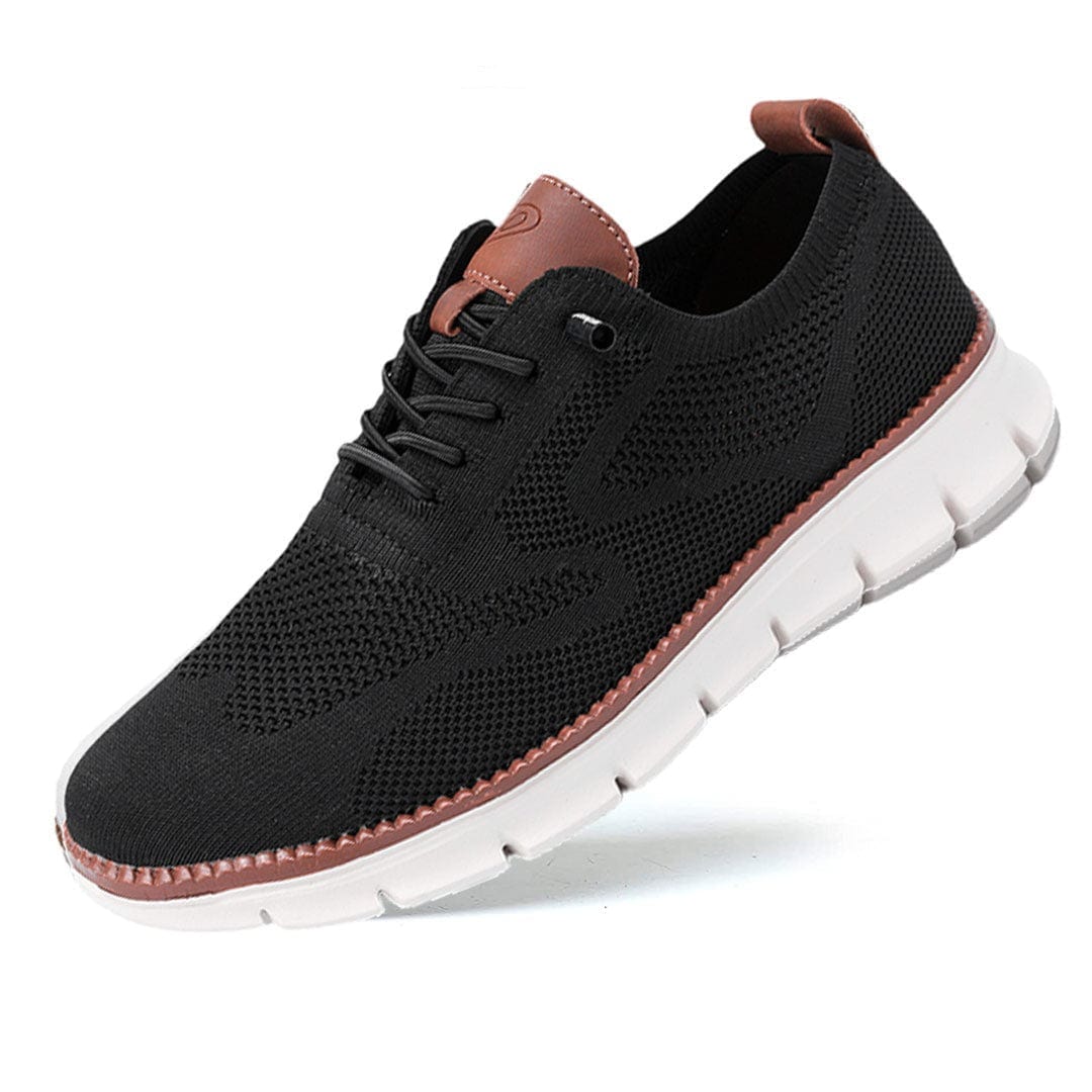 Breathable Lace-Up Men's Shoe In A Casual Style - Christopher