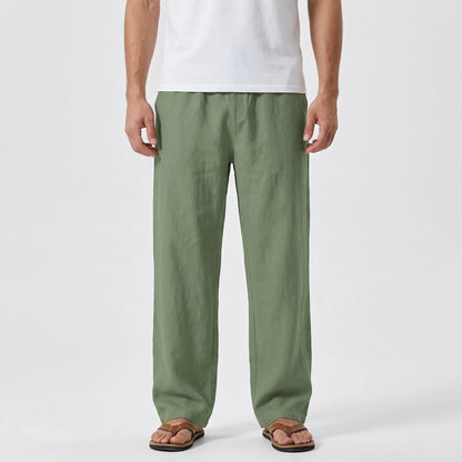 Breathable Wide-Leg Summer Trousers - Tyler