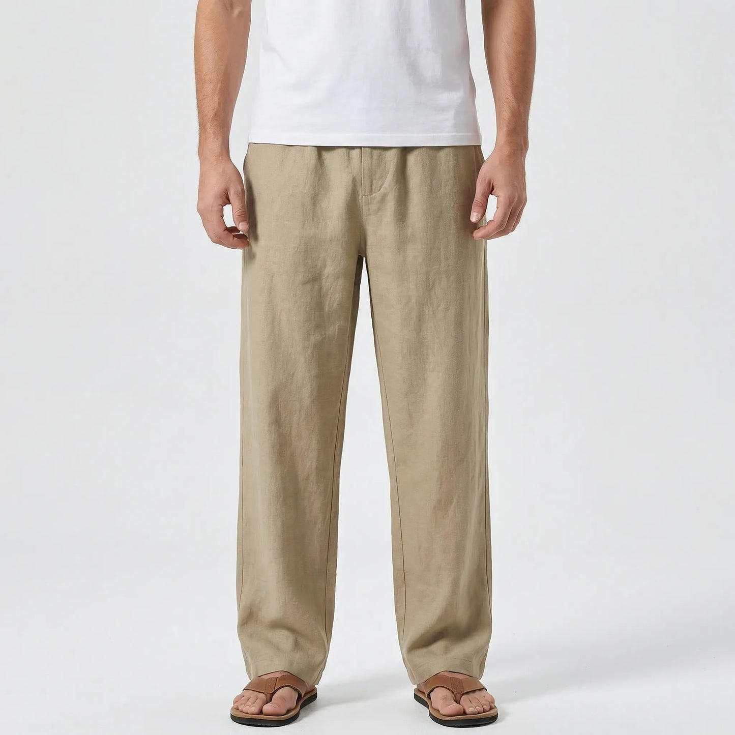 Breathable Wide-Leg Summer Trousers - Tyler
