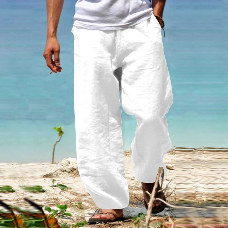 Breathable Wide-Leg Summer Trousers - Tyler