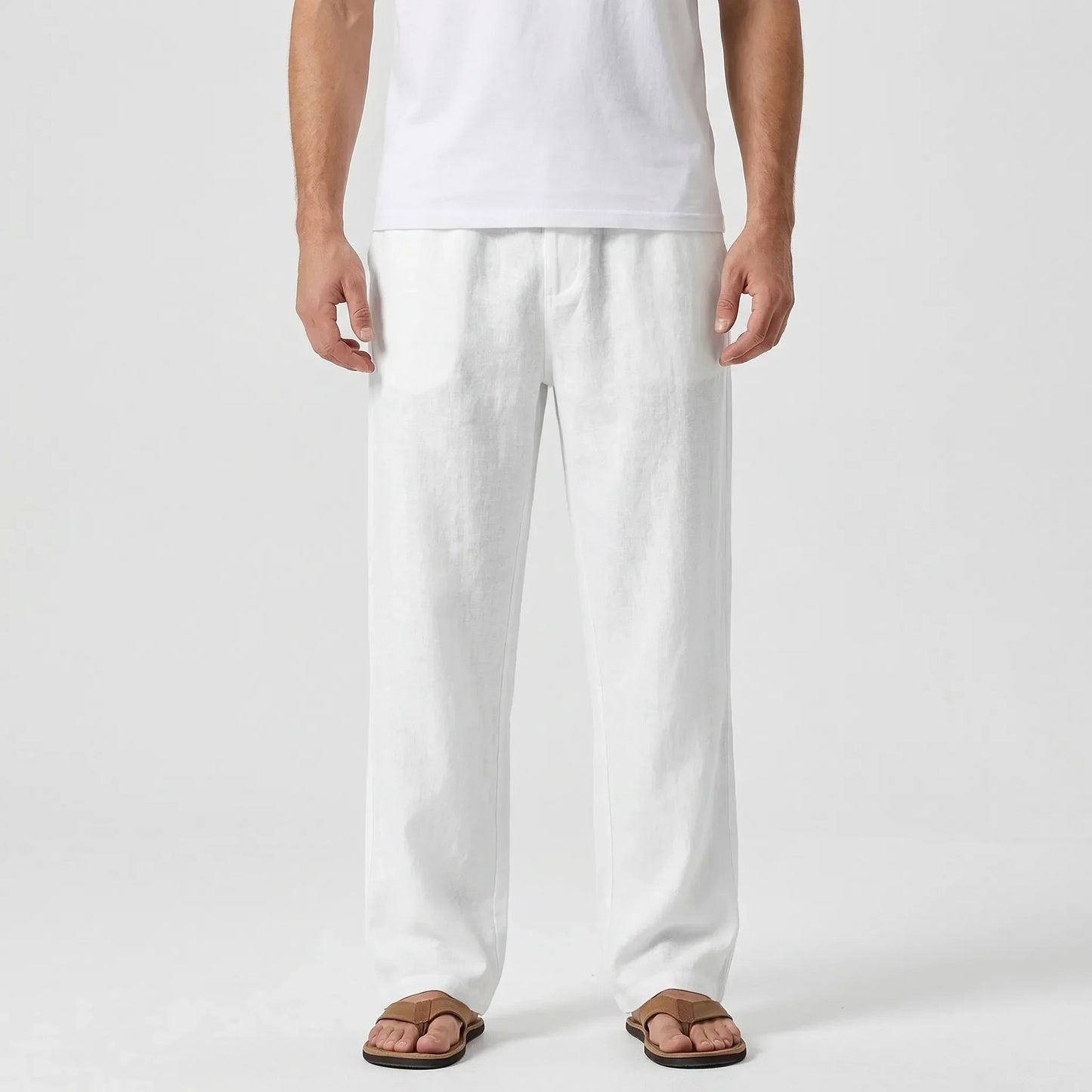Breathable Wide-Leg Summer Trousers - Tyler