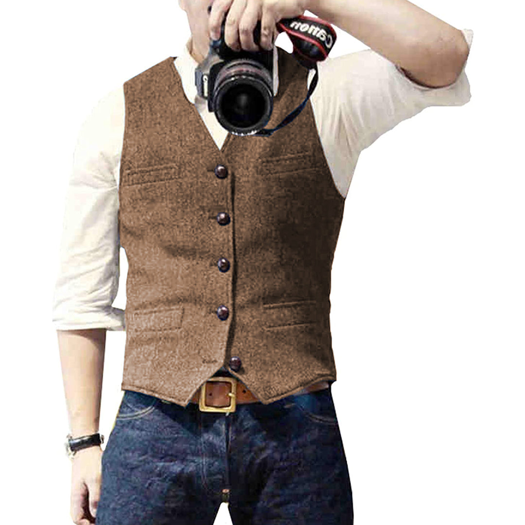 Stylish Denim Gilet for Men - Mason