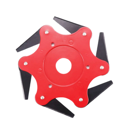 Robust trimmer head with 6 steel blades – TrimmBlade